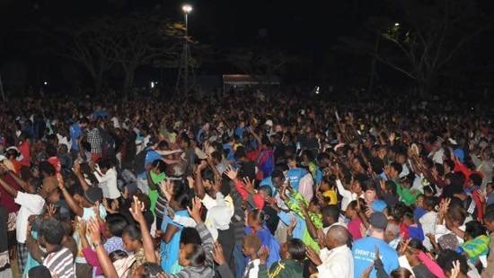 Our evangelistic events continue to grow in scale and impact, with thousands attending each night and overwhelming responses to the gospel.